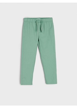 Sinsay - Spodnie pull on - zielony ze sklepu Sinsay w kategorii Spodnie chłopięce - zdjęcie 161211730
