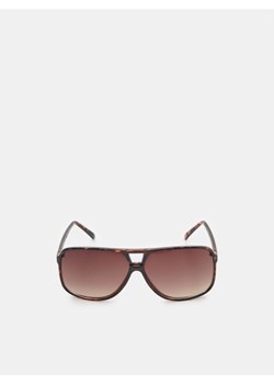 Sinsay - Okulary przeciwsłoneczne - brązowy ze sklepu Sinsay w kategorii Okulary przeciwsłoneczne męskie - zdjęcie 161212000