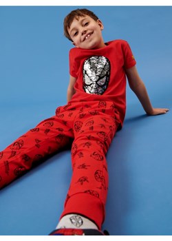 Sinsay - Spodnie dresowe Spiderman - czerwony ze sklepu Sinsay w kategorii Spodnie chłopięce - zdjęcie 161212202