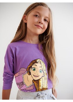 Sinsay - Koszulka Disney - fioletowy ze sklepu Sinsay w kategorii Bluzki dziewczęce - zdjęcie 161212212