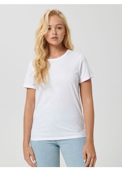 Sinsay - Koszulka basic - biały ze sklepu Sinsay w kategorii Bluzki damskie - zdjęcie 161212450