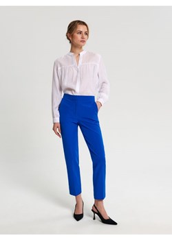 Sinsay - Spodnie slim - niebieski ze sklepu Sinsay w kategorii Spodnie damskie - zdjęcie 161212491