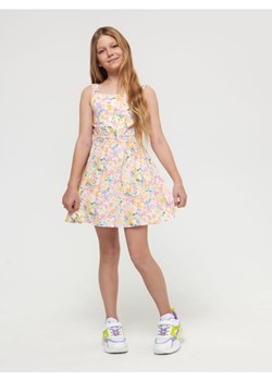 Sinsay - Sukienka w kwiaty - wielobarwny ze sklepu Sinsay w kategorii Sukienki dziewczęce - zdjęcie 161212602