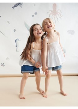 Sinsay - Bluzka na ramiączkach - biały ze sklepu Sinsay w kategorii Bluzki dziewczęce - zdjęcie 161212712