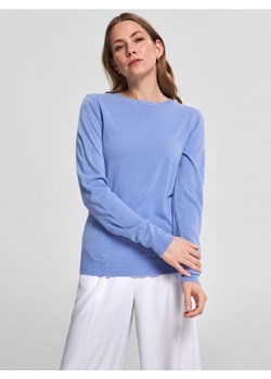 Sinsay - Sweter z miękkiej dzianiny - błękitny ze sklepu Sinsay w kategorii Swetry damskie - zdjęcie 161212751
