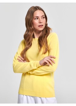 Sinsay - Sweter z miękkiej dzianiny - żółty ze sklepu Sinsay w kategorii Swetry damskie - zdjęcie 161212752