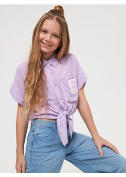 Sinsay - Koszula - fioletowy ze sklepu Sinsay w kategorii Koszule dziewczęce - zdjęcie 161212801
