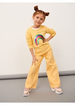 Sinsay - Sweter z cekinami - żółty ze sklepu Sinsay w kategorii Swetry dziewczęce - zdjęcie 161213383