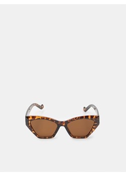 Sinsay - Okulary przeciwsłoneczne - brązowy ze sklepu Sinsay w kategorii Okulary przeciwsłoneczne damskie - zdjęcie 161213643