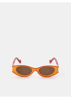 Sinsay - Okulary przeciwsłoneczne - pomarańczowy ze sklepu Sinsay w kategorii Okulary przeciwsłoneczne damskie - zdjęcie 161213650