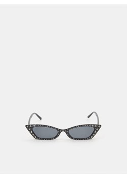 Sinsay - Okulary przeciwsłoneczne - czarny ze sklepu Sinsay w kategorii Okulary przeciwsłoneczne damskie - zdjęcie 161213700