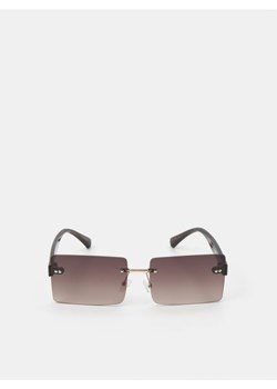 Sinsay - Okulary przecwisłoneczne - brązowy ze sklepu Sinsay w kategorii Okulary przeciwsłoneczne damskie - zdjęcie 161213772
