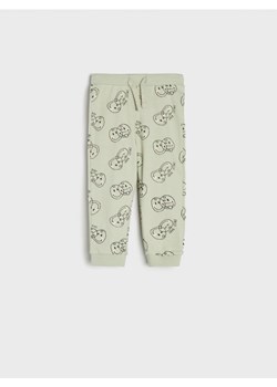 Sinsay - Spodnie dresowe jogger SmileyBaby® - zielony ze sklepu Sinsay w kategorii Spodnie i półśpiochy - zdjęcie 161213844