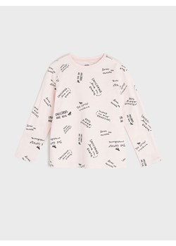 Sinsay - Koszulka z nadrukiem - różowy ze sklepu Sinsay w kategorii Bluzki dziewczęce - zdjęcie 161213954