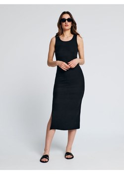 Sinsay - Sukienka midi - czarny ze sklepu Sinsay w kategorii Sukienki - zdjęcie 161214224
