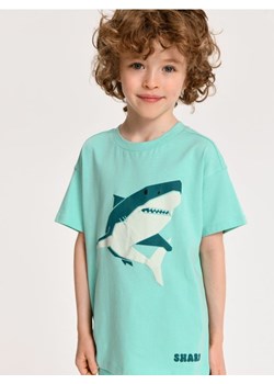 Sinsay - Koszulka z nadrukiem - zielony ze sklepu Sinsay w kategorii T-shirty chłopięce - zdjęcie 161214333
