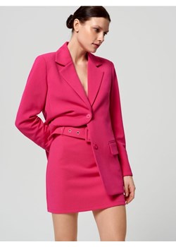 Sinsay - Spódnica mini z paskiem - różowy ze sklepu Sinsay w kategorii Spódnice - zdjęcie 161214422