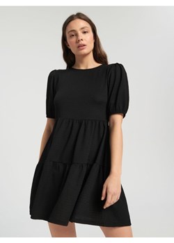 Sinsay - Sukienka mini babydoll - czarny ze sklepu Sinsay w kategorii Sukienki - zdjęcie 161214710