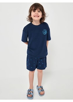 Sinsay - Komplet: koszulka i szorty - granatowy ze sklepu Sinsay w kategorii Piżamy dziecięce - zdjęcie 161214910
