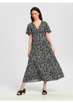 Sinsay - Sukienka maxi ze wzorem - czarny ze sklepu Sinsay w kategorii Sukienki - zdjęcie 161214923