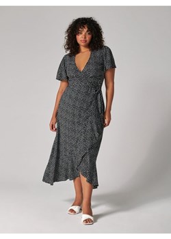 Sinsay - Sukienka midi z wiązaniem - wielobarwny ze sklepu Sinsay w kategorii Sukienki - zdjęcie 161214933