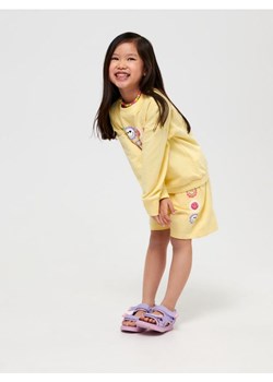 Sinsay - Komplet dresowy SmileyWorld® - żółty ze sklepu Sinsay w kategorii Dresy dziewczęce - zdjęcie 161214992