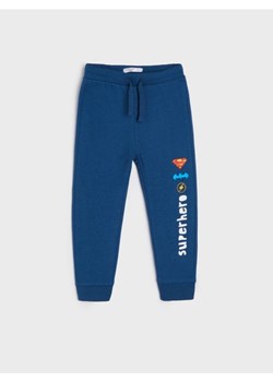 Sinsay - Spodnie jogger DC Comics - niebieski ze sklepu Sinsay w kategorii Spodnie i półśpiochy - zdjęcie 161215074