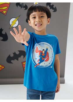 Sinsay - Koszulka Superman - niebieski ze sklepu Sinsay w kategorii T-shirty chłopięce - zdjęcie 161215091