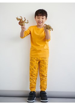 Sinsay - Spodnie dresowe jogger - żółty ze sklepu Sinsay w kategorii Spodnie chłopięce - zdjęcie 161215180