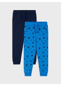 Sinsay - Spodnie dresowe jogger 2 pack - niebieski ze sklepu Sinsay w kategorii Spodnie chłopięce - zdjęcie 161215211