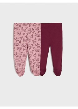Sinsay - Półśpiochy 2 pack - różowy ze sklepu Sinsay w kategorii Spodnie i półśpiochy - zdjęcie 161215612
