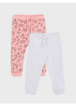 Sinsay - Spodnie jogger 2 pack - różowy ze sklepu Sinsay w kategorii Spodnie i półśpiochy - zdjęcie 161215614