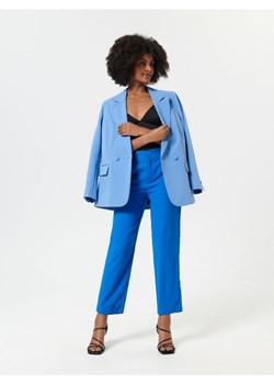 Sinsay - Spodnie tkaninowe - niebieski ze sklepu Sinsay w kategorii Spodnie damskie - zdjęcie 161216100