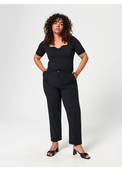 Sinsay - Spodnie tkaninowe - czarny ze sklepu Sinsay w kategorii Spodnie damskie - zdjęcie 161216101