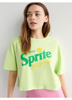 Sinsay - Koszulka Sprite - zielony ze sklepu Sinsay w kategorii Bluzki damskie - zdjęcie 161216412