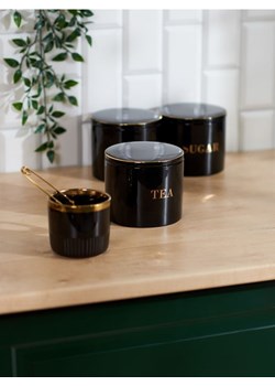 Sinsay - Pojemnik na herbatę - czarny ze sklepu Sinsay w kategorii Pojemniki kuchenne - zdjęcie 161216474