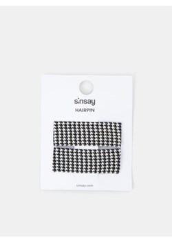 Sinsay - Spinki do włosów 2 pack - czarny ze sklepu Sinsay w kategorii Spinki - zdjęcie 161217011