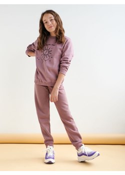 Sinsay - Spodnie dresowe jogger - fioletowy ze sklepu Sinsay w kategorii Spodnie dziewczęce - zdjęcie 161217363