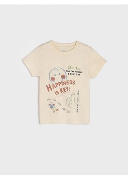 Sinsay - Koszulka SmileyBaby® - kremowy ze sklepu Sinsay w kategorii Koszulki niemowlęce - zdjęcie 161218061