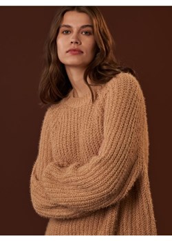 Sinsay - Sweter o grubym splocie - beżowy ze sklepu Sinsay w kategorii Swetry damskie - zdjęcie 161218183
