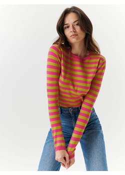 Sinsay - Sweter w paski - różowy ze sklepu Sinsay w kategorii Swetry damskie - zdjęcie 161218243