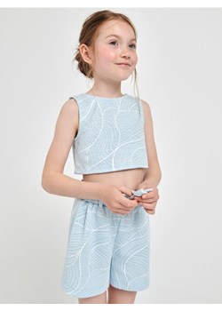 Sinsay - Komplet: top i szorty - błękitny ze sklepu Sinsay w kategorii Komplety dziewczęce - zdjęcie 161218253
