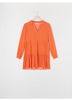 Sinsay - Sukienka mini babydoll - wielobarwny ze sklepu Sinsay w kategorii Sukienki - zdjęcie 161218640