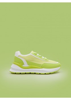 Sinsay - Sneakersy - zielony ze sklepu Sinsay w kategorii Buty sportowe damskie - zdjęcie 161218762
