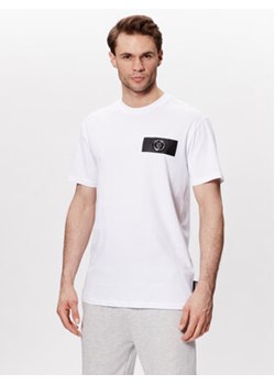 Plein Sport T-Shirt SACC MTK6027 SJY001N Biały Regular Fit ze sklepu MODIVO w kategorii T-shirty męskie - zdjęcie 161222804