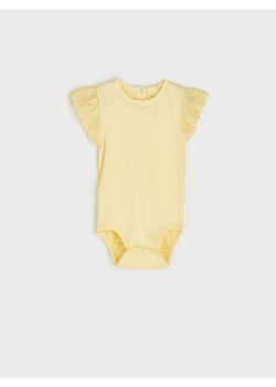 Sinsay - Body - kremowy ze sklepu Sinsay w kategorii Body niemowlęce - zdjęcie 161223754