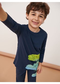 Sinsay - Komplet: koszulka i spodnie - granatowy ze sklepu Sinsay w kategorii T-shirty chłopięce - zdjęcie 161224002
