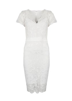 Guess Sukienka | W1YK06KAQN0 | Biały ze sklepu ubierzsie.com w kategorii Sukienki - zdjęcie 161224920