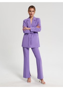 Sinsay - Spodnie z kantem - fioletowy ze sklepu Sinsay w kategorii Spodnie damskie - zdjęcie 161229852