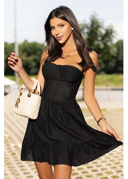 Sukienka SAHERTA BLACK ze sklepu Ivet Shop w kategorii Sukienki - zdjęcie 161232801